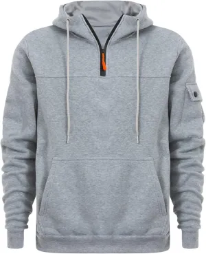 Men's Hoodies Sports Hooded Sweatshirts Training Long Sleeve Hoodie Winter Shirts Solid Color Fall Pullover