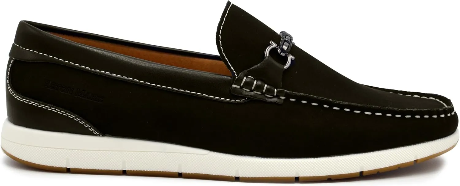 Men's Loafer, Premium Leather Slip-On Shoes for Business, Casual, & Everyday Wear
