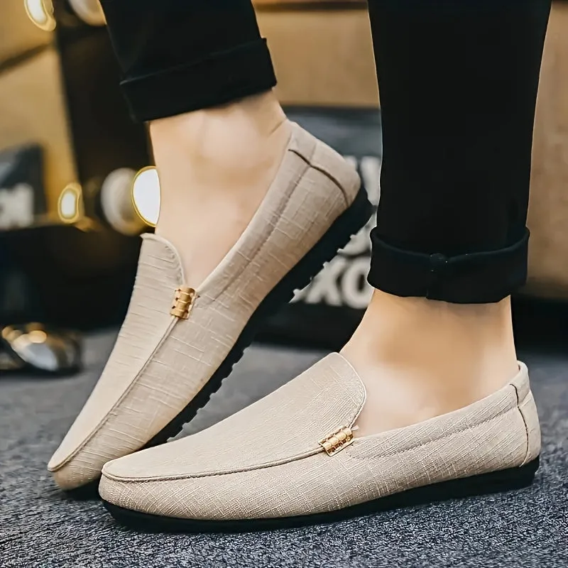 Men’s Stylish Slip-On Canvas Loafers