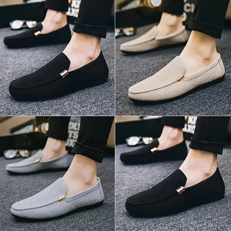 Men’s Stylish Slip-On Canvas Loafers