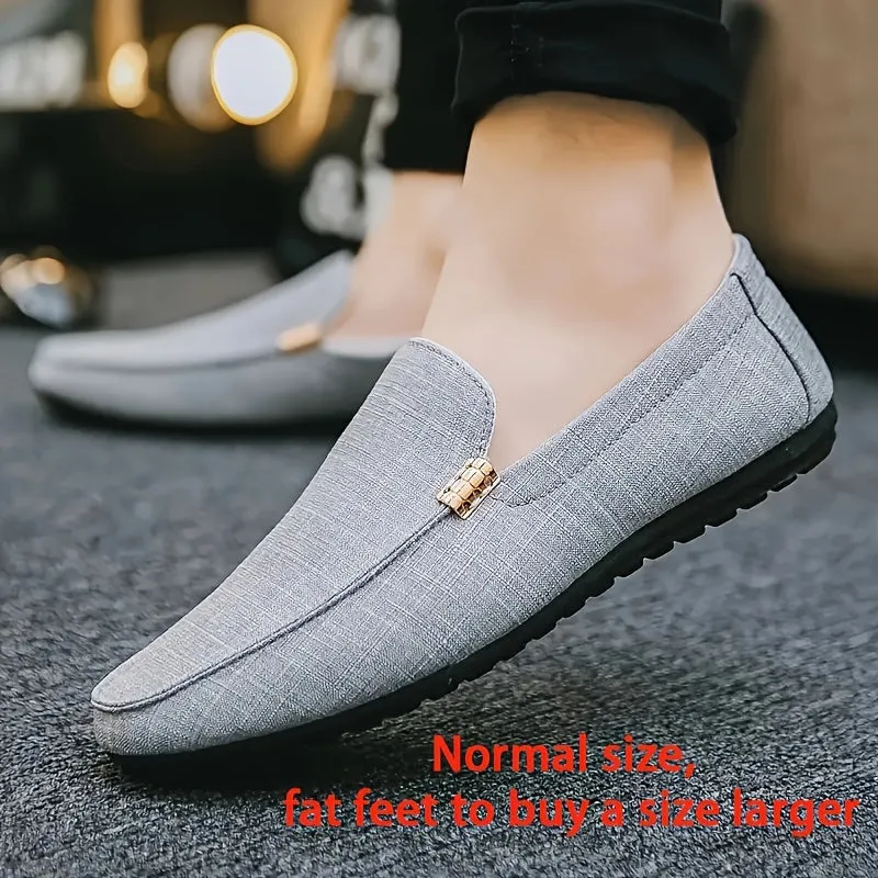 Men’s Stylish Slip-On Canvas Loafers