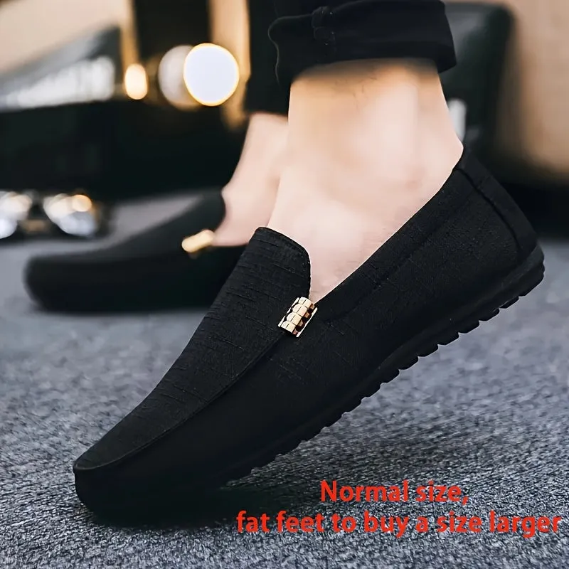 Men’s Stylish Slip-On Canvas Loafers
