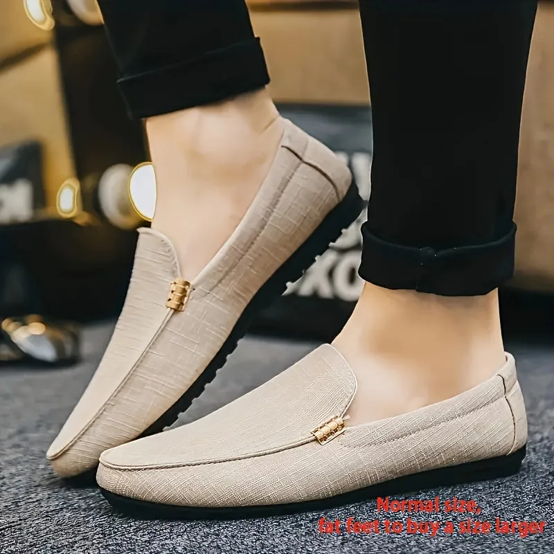 Men’s Stylish Slip-On Canvas Loafers