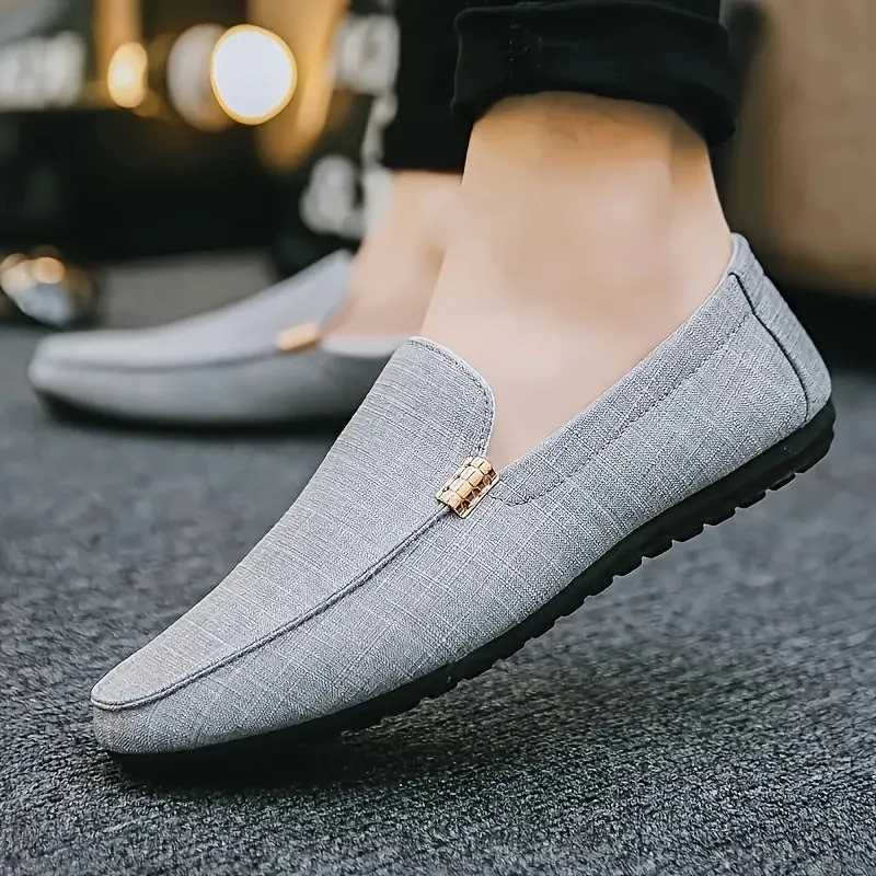 Men’s Stylish Slip-On Canvas Loafers