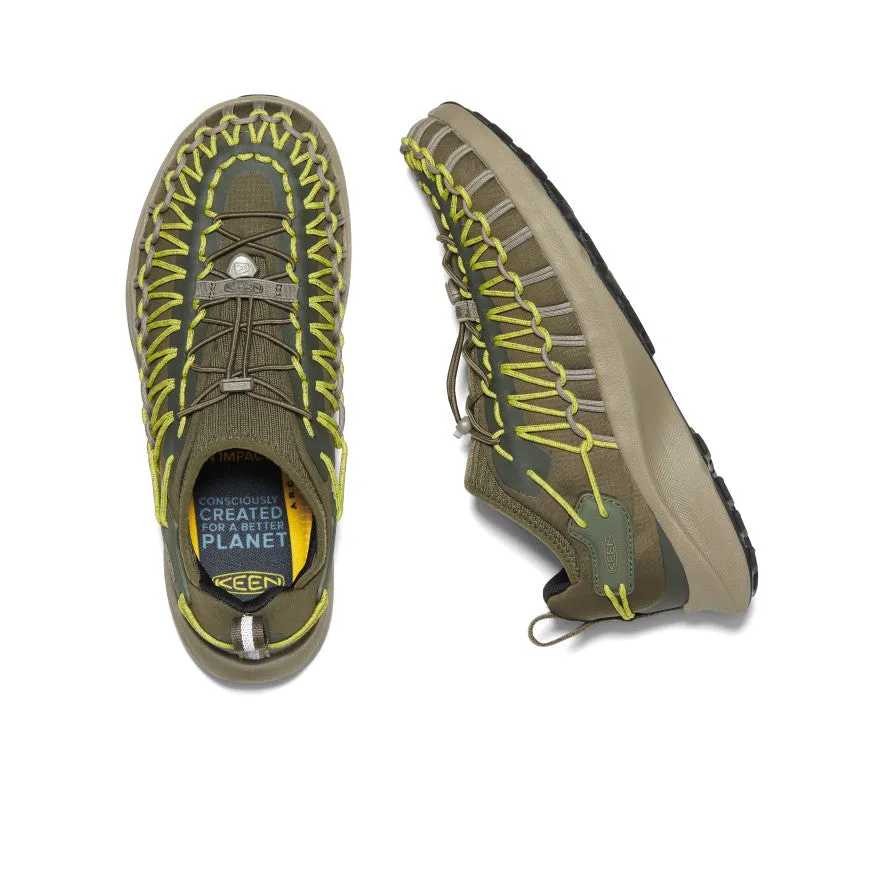 Men's UNEEK SNK Sneaker - Dark Olive/Forest Night