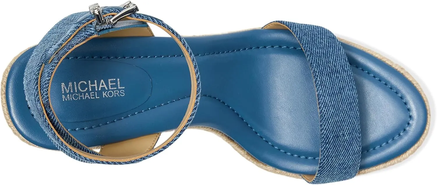 Michael Kors Women's Leighton Espadrille Wedge Sandal