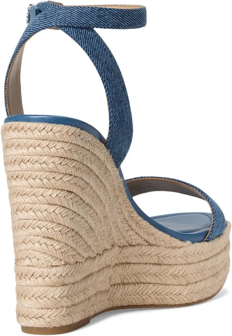Michael Kors Women's Leighton Espadrille Wedge Sandal