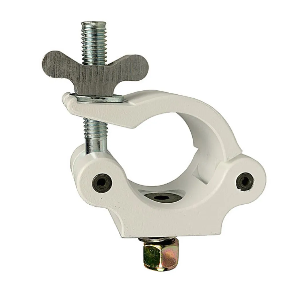 MLW-SS-NN Mega-Coupler Hex White Powder Coat Stainless