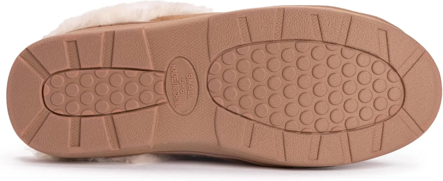 MUK LUKS Women's Polysuede Clog