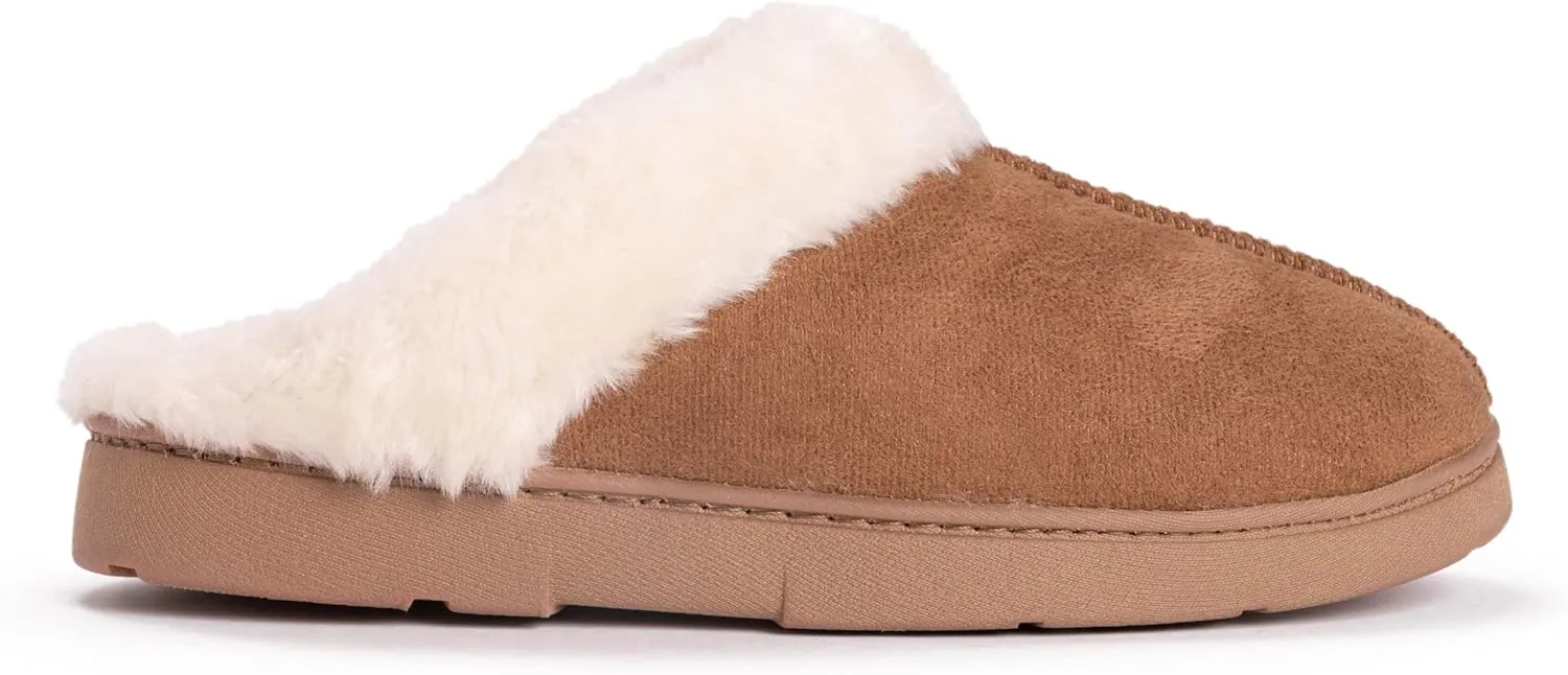 MUK LUKS Women's Polysuede Clog
