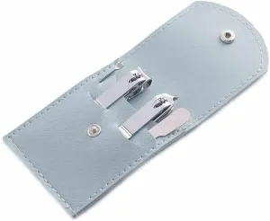 Nail Clippers Set Stainless Steel Nail Clippers Portable Nail Clippers Nail File Tool Mini Travel Household 4 Pieces Blue Beauty Tool Portable Set