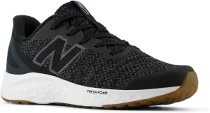 New Balance KIds Arishi Fresh Foam v4 Sneaker, BLACK/PHANTOM, 4.5 M Big Kid (8-12 Years)