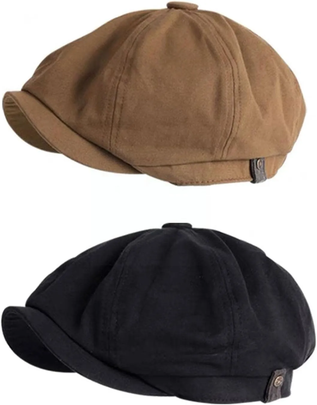 Newsboy Hats for Men Retro Newsboy Peaked Cap Driver Men Cotton Summer Male Spring Vintage Octagonal Khaki Flat Cap