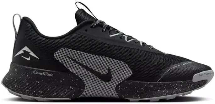 Nike Men's Juniper 3 Trail Running Shoes Sneaker, Black/Black-Wolf Grey-Photon Dust, 8.5