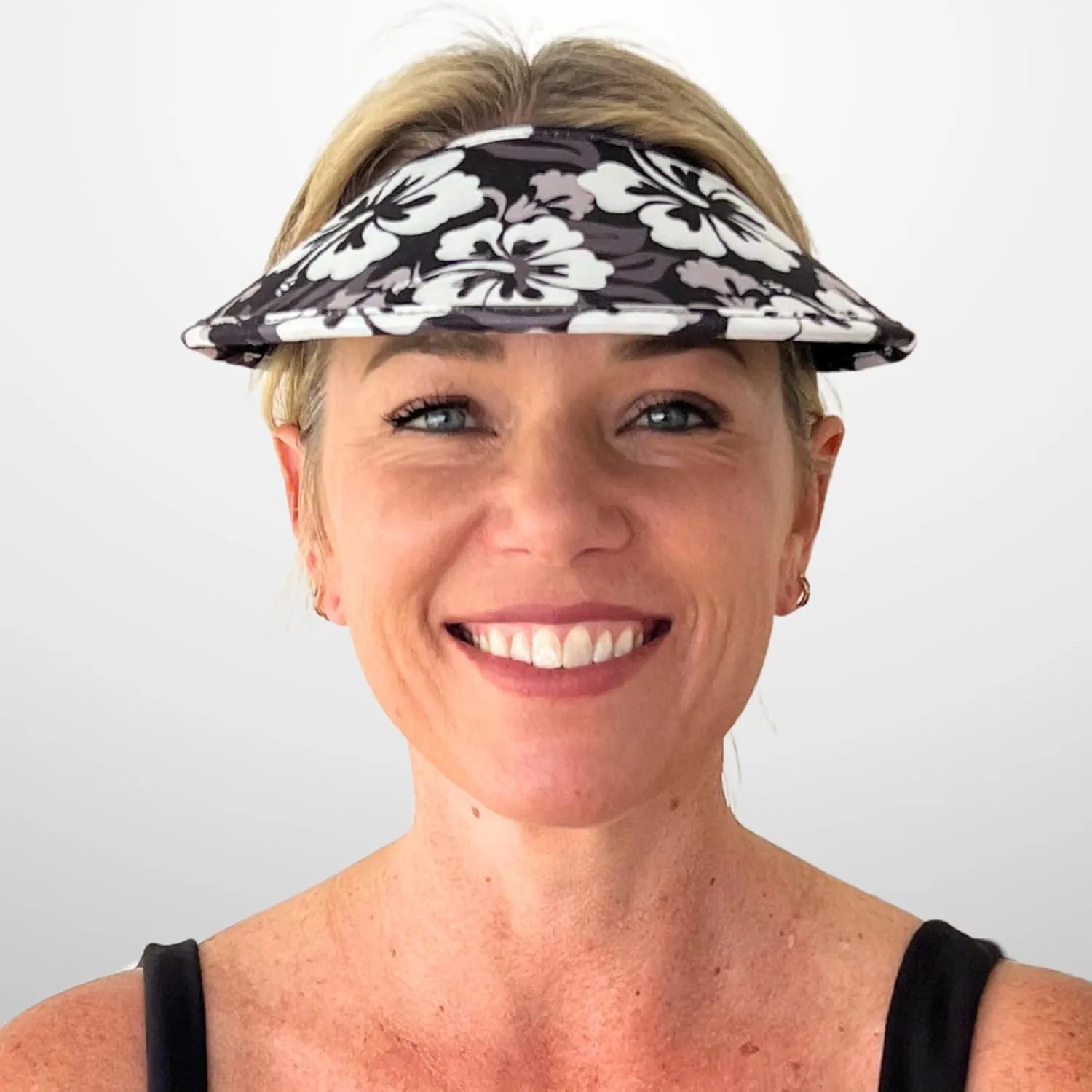 No Headache Velo Adjustable Golf, Tennis, Leisure, Sport Packable Travel Sun Visor