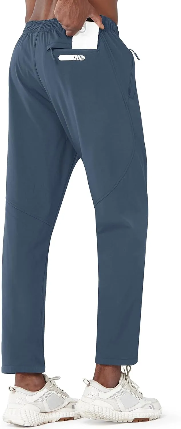 NORTHYARD Men's Fleece Lined Pants Athletic Workout Running Joggers Winter Warm Wind Sweatpants for Active Gym Track Jogging