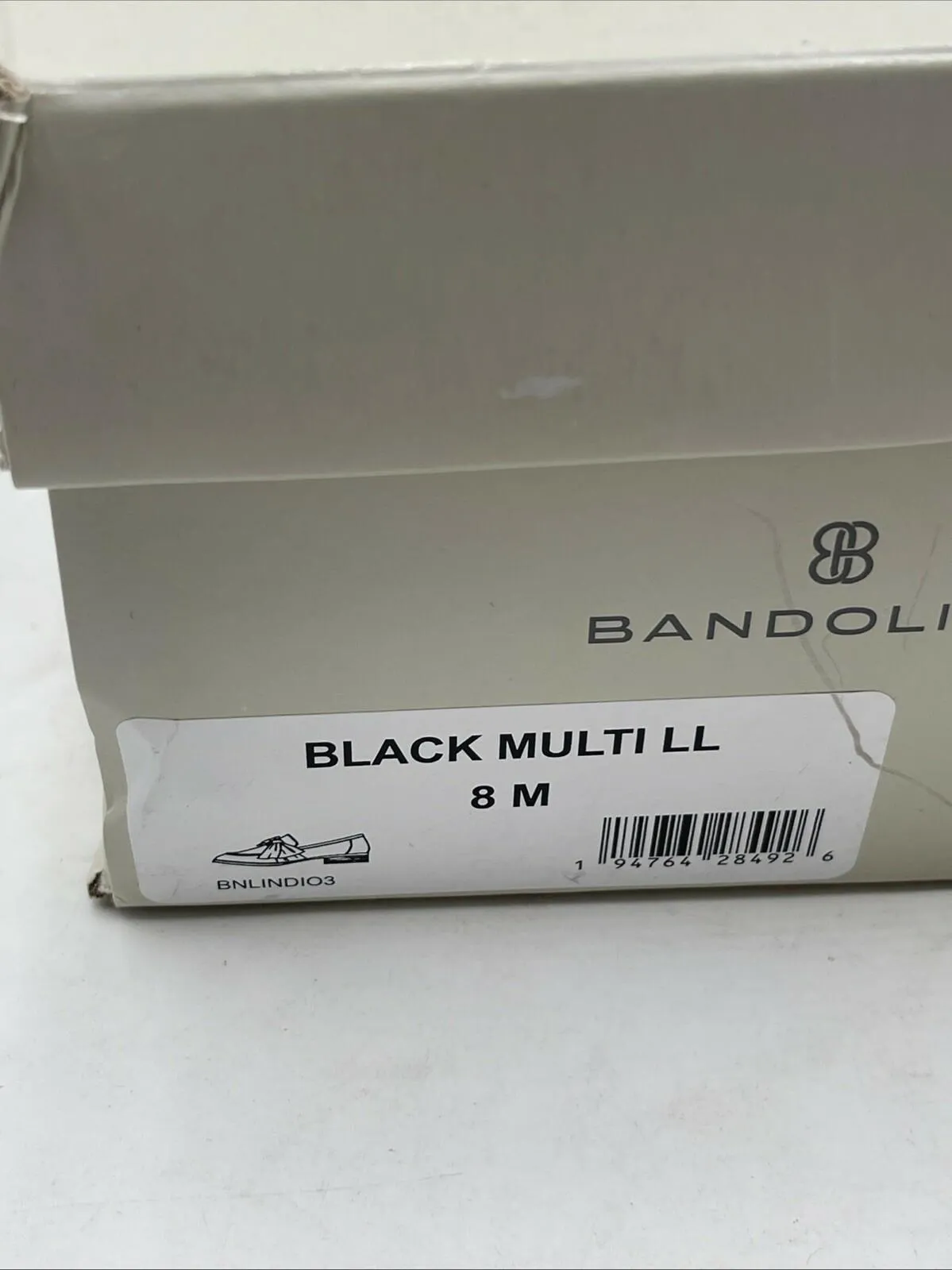 NWB Bandolino Women's Lindio Loafers Black Size 8M