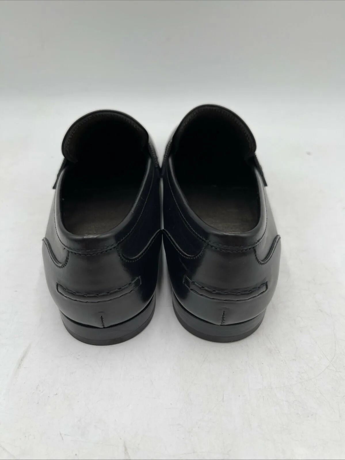 NWB Women’s Brunello Cucinelli Flat Leather Loafer Black Size 35.5