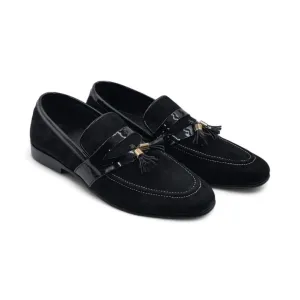 OK-3011 tuxedo Suede Leather Loafer