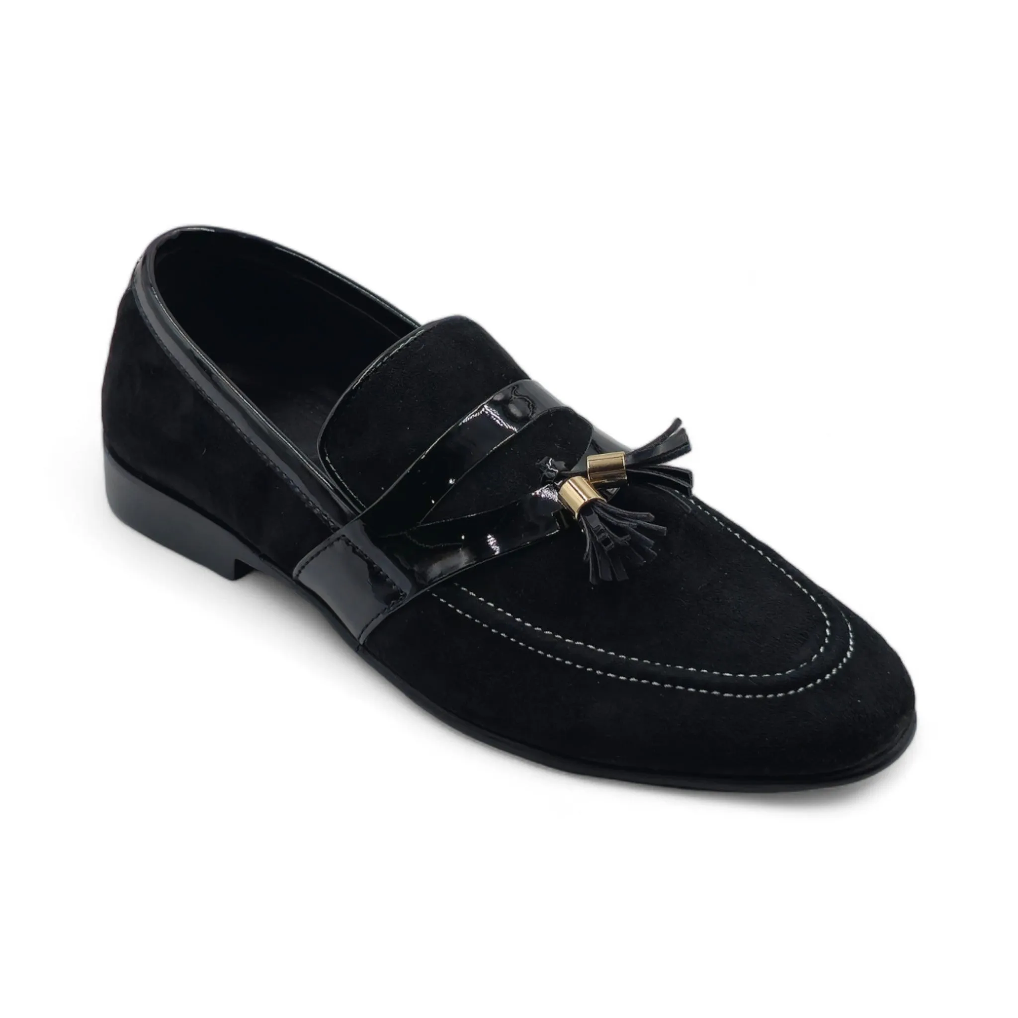 OK-3011 tuxedo Suede Leather Loafer