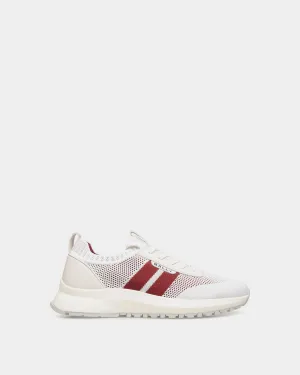 Outline Sneaker in White Knit