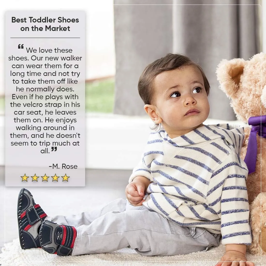 pediped Originals Adrian Sneaker (Infant)