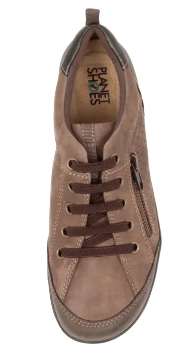 Planet Shoes Womens Cambridge Stone Leather Shoes