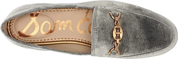 Prime Discounted Blue Chain Leather Wide Edelman Loraine Top-notch service Loafers Sam Smokey Vamp Detail