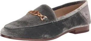 Prime Discounted Blue Chain Leather Wide Edelman Loraine Top-notch service Loafers Sam Smokey Vamp Detail