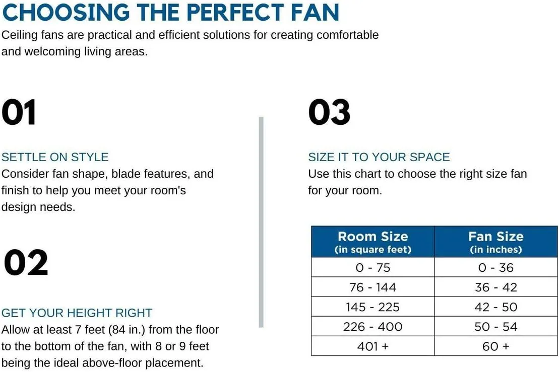 Progress Lighting Briarwood Collection 22-Inch 3-Blade AC Motor Farmhouse Ceiling Fan Matte Black, 17.00x22.00x22.00