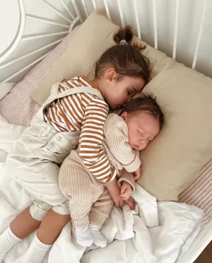 Pure Linen Sheets | PINK STRIPE | S & KS