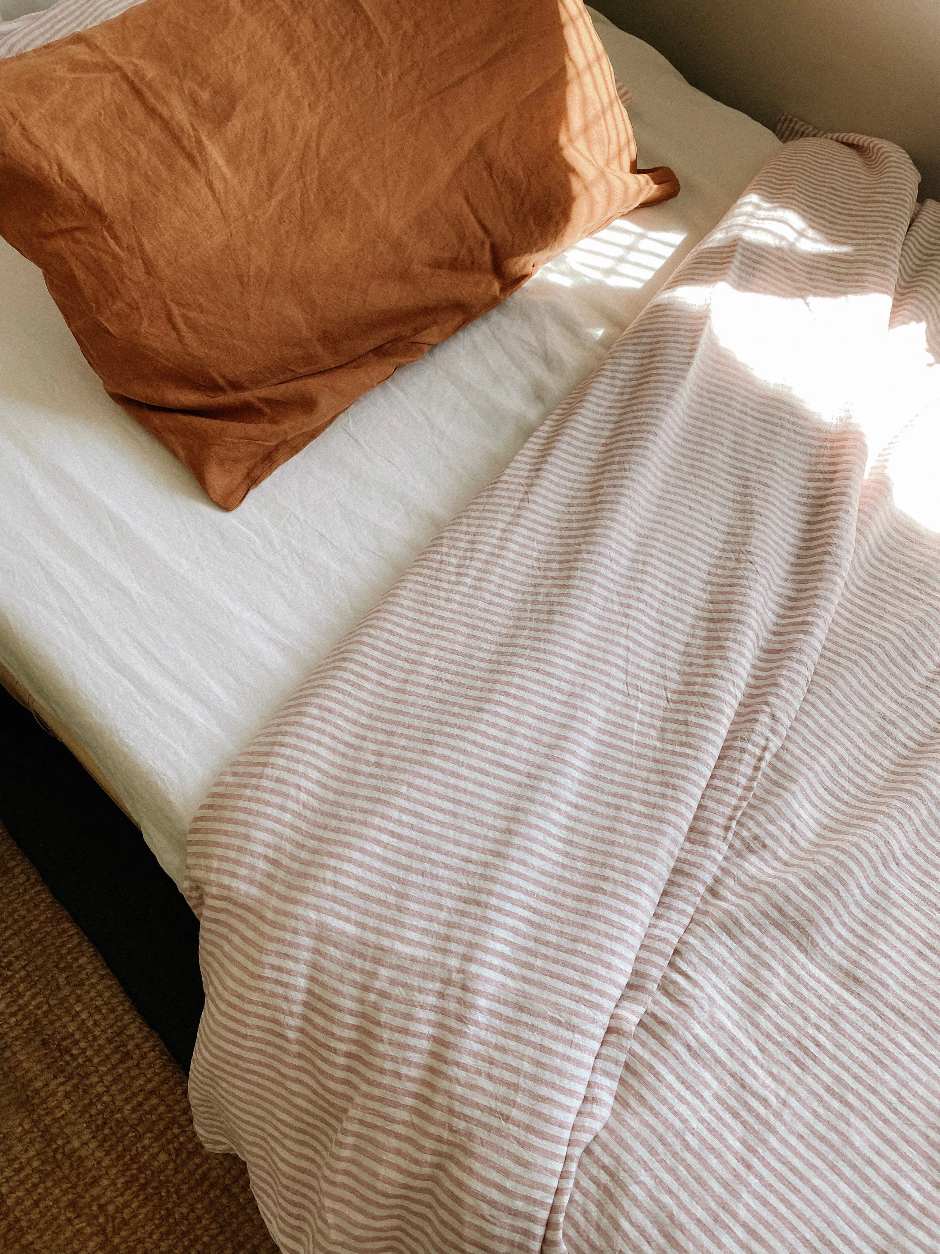 Pure Linen Sheets | WHITE | S & KS