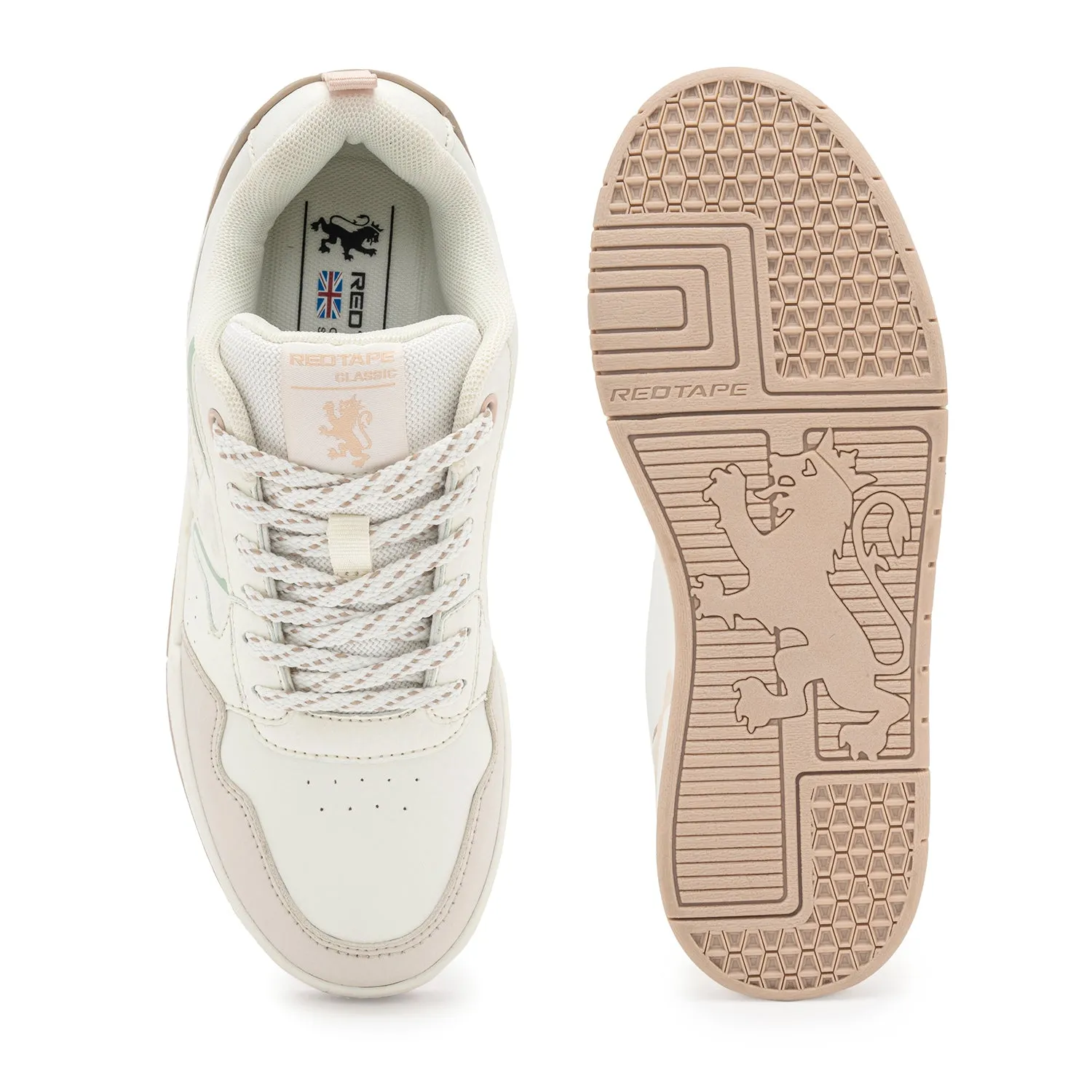 Red Tape Casual Sneaker Shoes for Women | Classic Rounded Front & Cushioned Impact