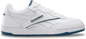 Reebok Unisex BB 4000 II Sneaker, White/Escape Blue, 4 US Men