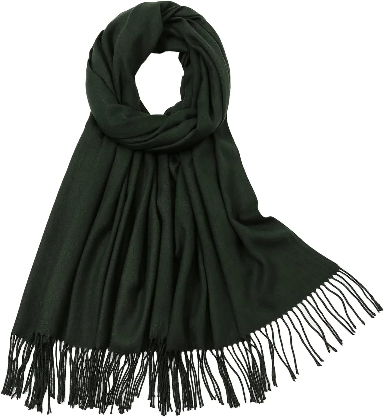 RIIQIICHY Women's Scarf Pashmina Shawls and Wraps for Evening Dress Bridesmaid Wedding Bridal Winter Warm Long Large Scarves