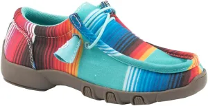 ROPER Kids Girls Chillin Serape Moccasins Casual Shoes - Multi
