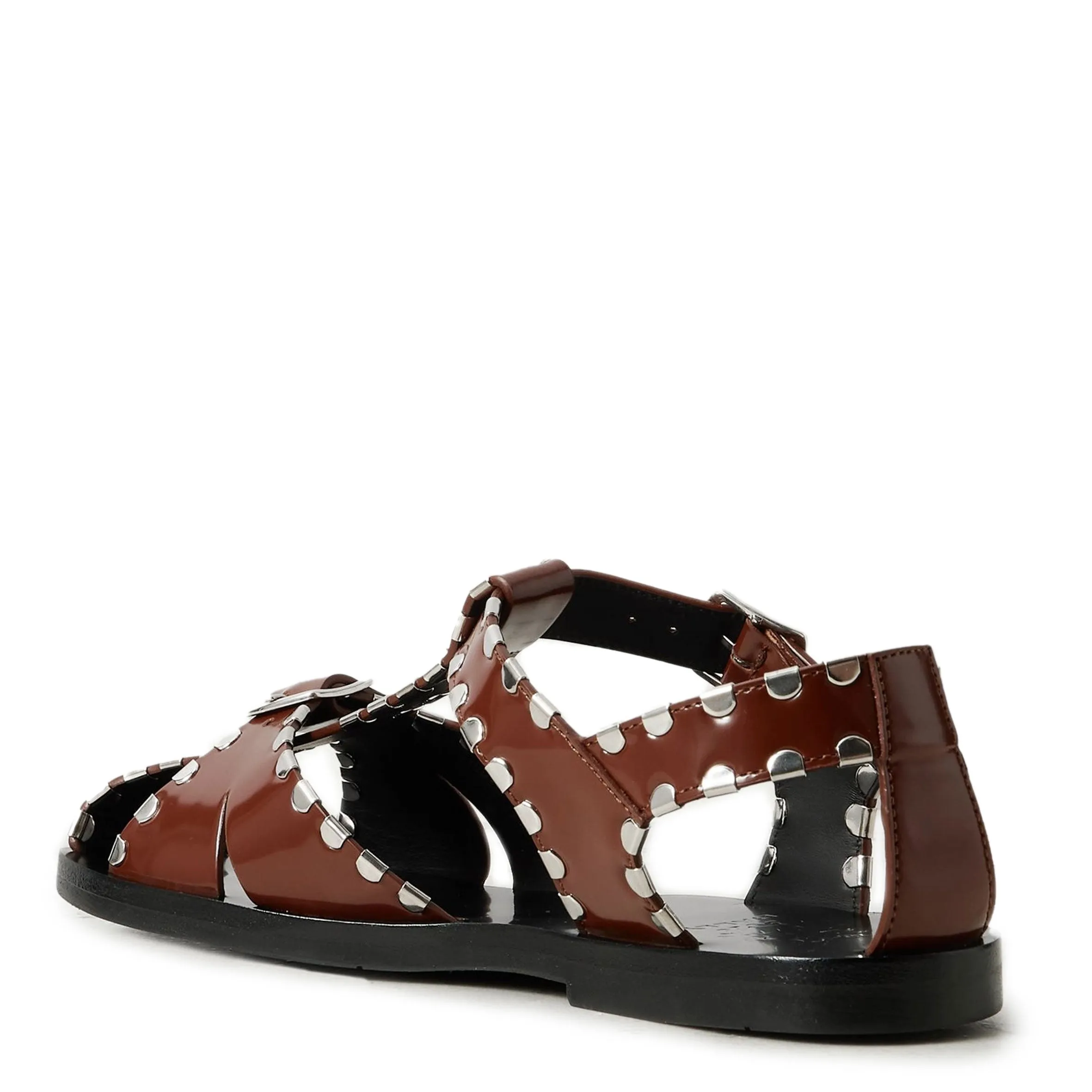 Salis Flat Sandal, Russet