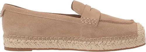 Sam Loafers Tuscan Casual Toe On Rounded Slip Automated Edelman Fashion Kai Tested Taupe