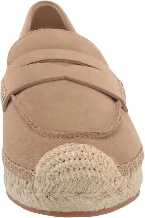 Sam Loafers Tuscan Casual Toe On Rounded Slip Automated Edelman Fashion Kai Tested Taupe