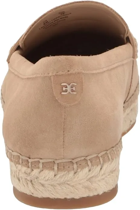 Sam Loafers Tuscan Casual Toe On Rounded Slip Automated Edelman Fashion Kai Tested Taupe
