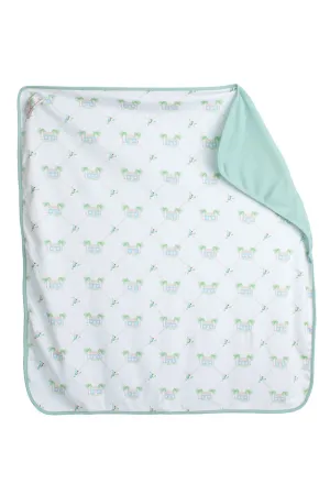 Signature Print Cozy Green Blankie