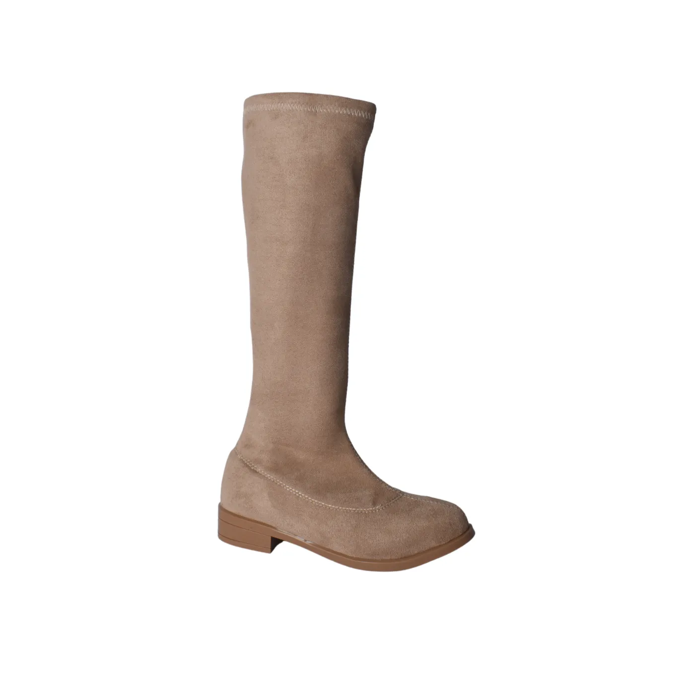 Simple Flat Suede Boots
