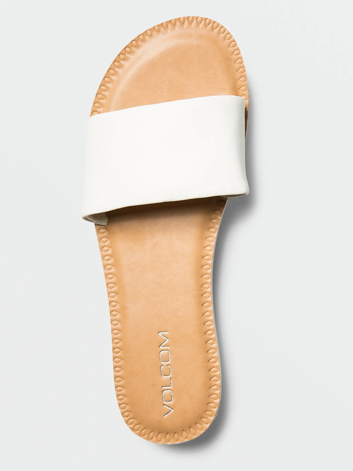 Simple Slide Sandal - White