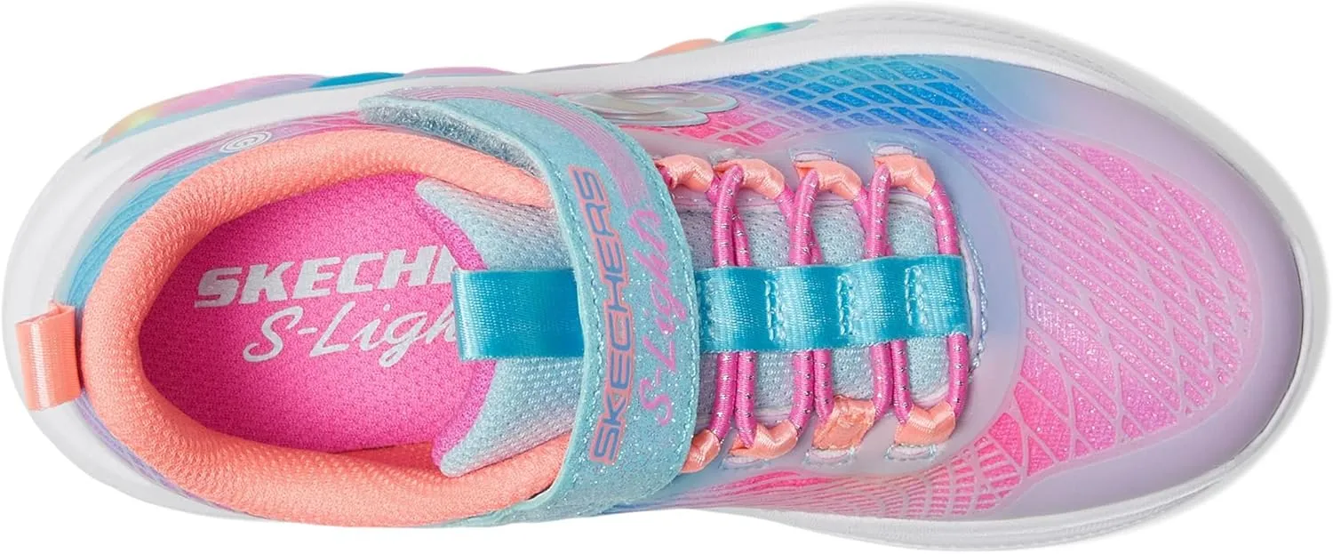 Skechers Girl's Cruisers-Rainbow Reflectin Sneaker