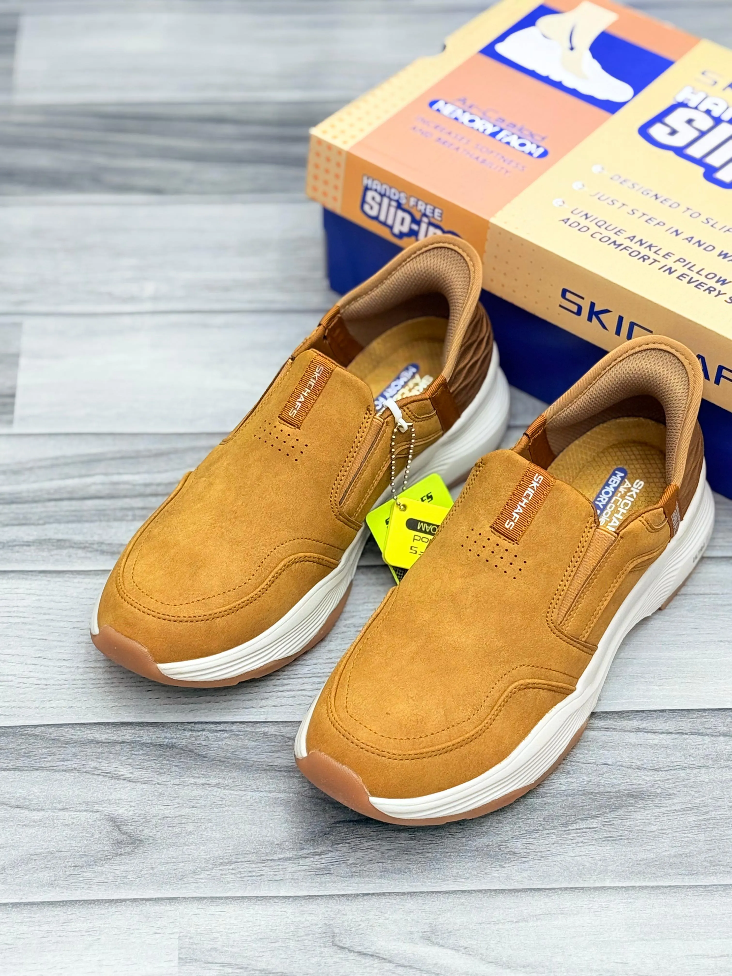 Skechers Hands-Free Slip-Ins | Brown Casual Comfort Shoes