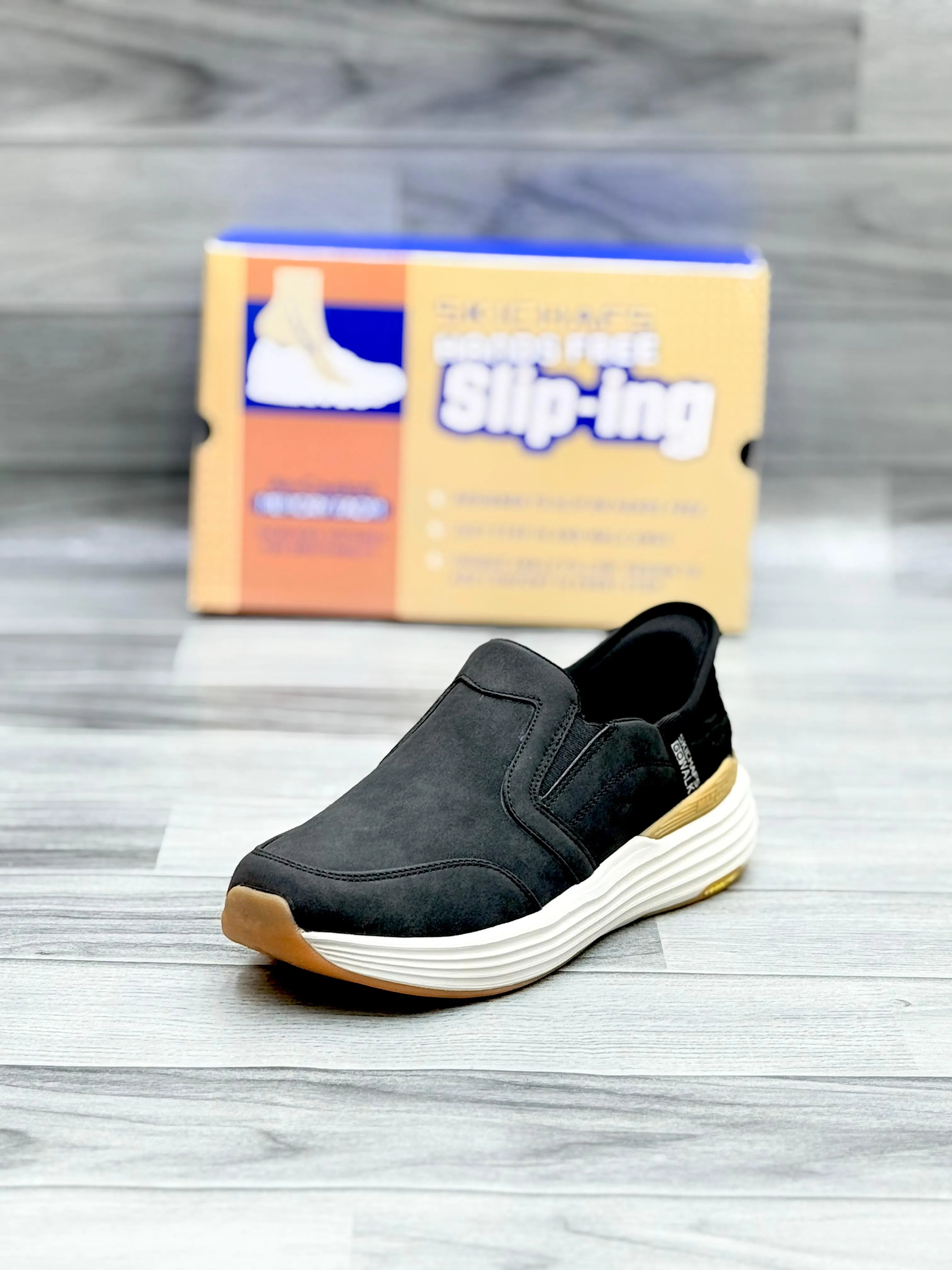 Skechers Slip-On Casual Shoes - Tan Brown