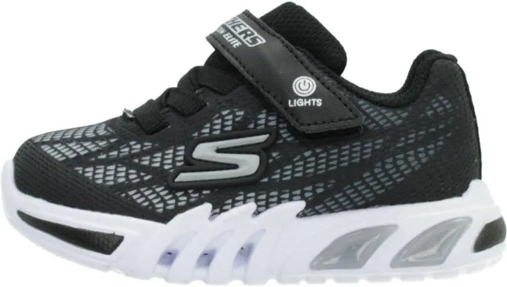 Skechers Unisex-Child Flex-Glow Elite-Vorlo Sneaker