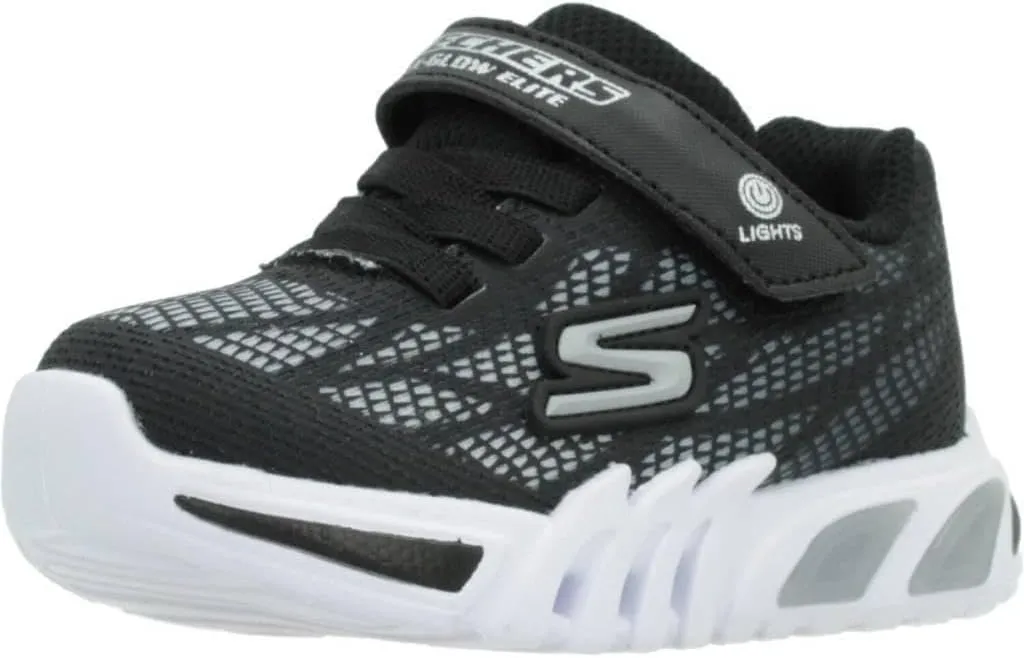 Skechers Unisex-Child Flex-Glow Elite-Vorlo Sneaker
