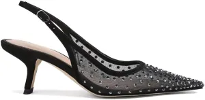 Slingback Pumps for Women Pointed Toe Heels Slip on Kitten Heels Sandals Dress Party Wedding