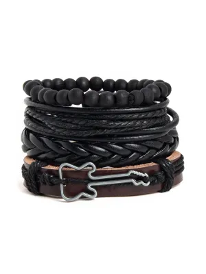 Slip on Black Bracelet
